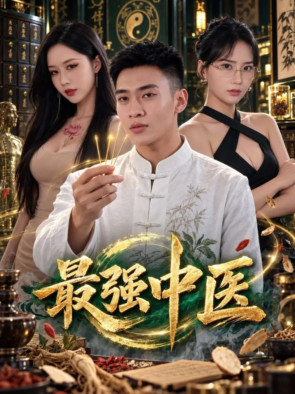 黄豆短剧《最强中医》封面