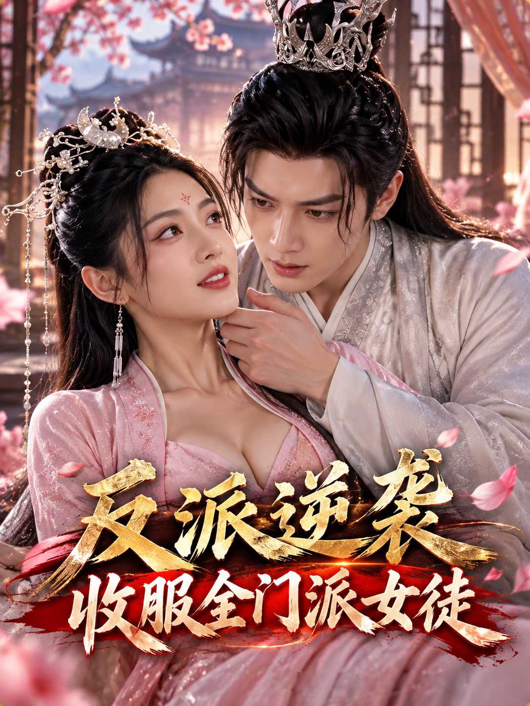 黄豆短剧《反派逆袭：收服全门派女徒》封面